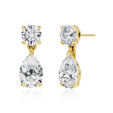 100% Real Moissanite Dangling Earrings For Women Lab Diamond Eardrop 925 Sterling Silver Jewelry Girl Valentine's Day Gift
