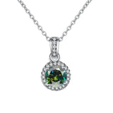 100% Moissanite Diamond Pendant Necklaces For Women 925 Sterling Silver Luxury Chain Trending Iced Bling Wedding Fine  Jewelry