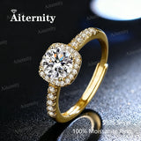 Moissanite Women's Ring Real 925 Sterling Silver D Color Shining Ring With Certificate Proposal Luxury Jewelry Gift
