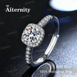 Moissanite Women's Ring Real 925 Sterling Silver D Color Shining Ring With Certificate Proposal Luxury Jewelry Gift